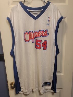 Chris Wilcox #54 Los Angeles Clippers jersey